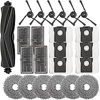 25Pcs Replacement Parts For MOVA P10 Pro Ultra, For Dreame L40 / X40 Ultra Vacuum Cleaner, Complete Cleaning Accessories For 