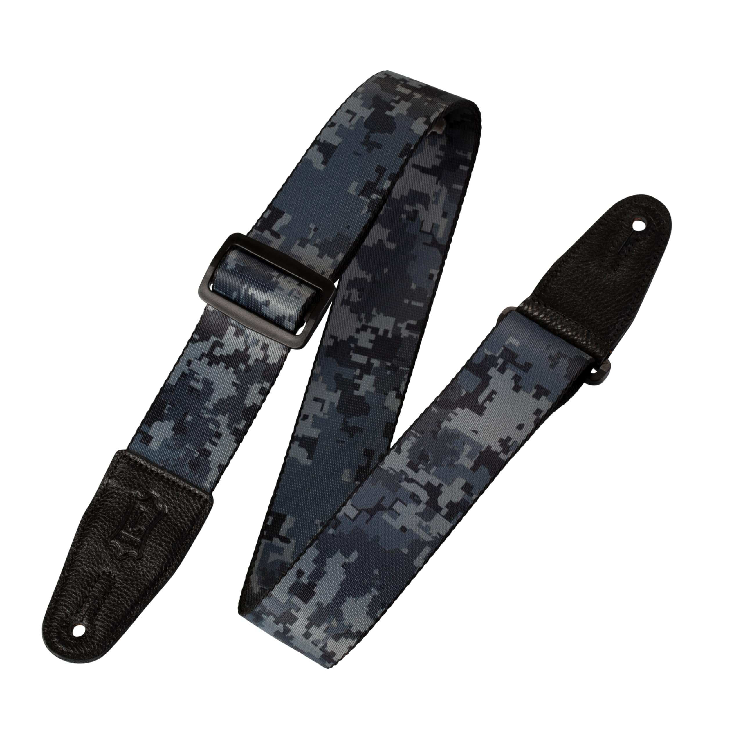 Levy's Leathers 2" Sublimation Printed Guitar Strap with Genuine Leather Ends. Tri-glide adjustable to 65" (MPS2-120)