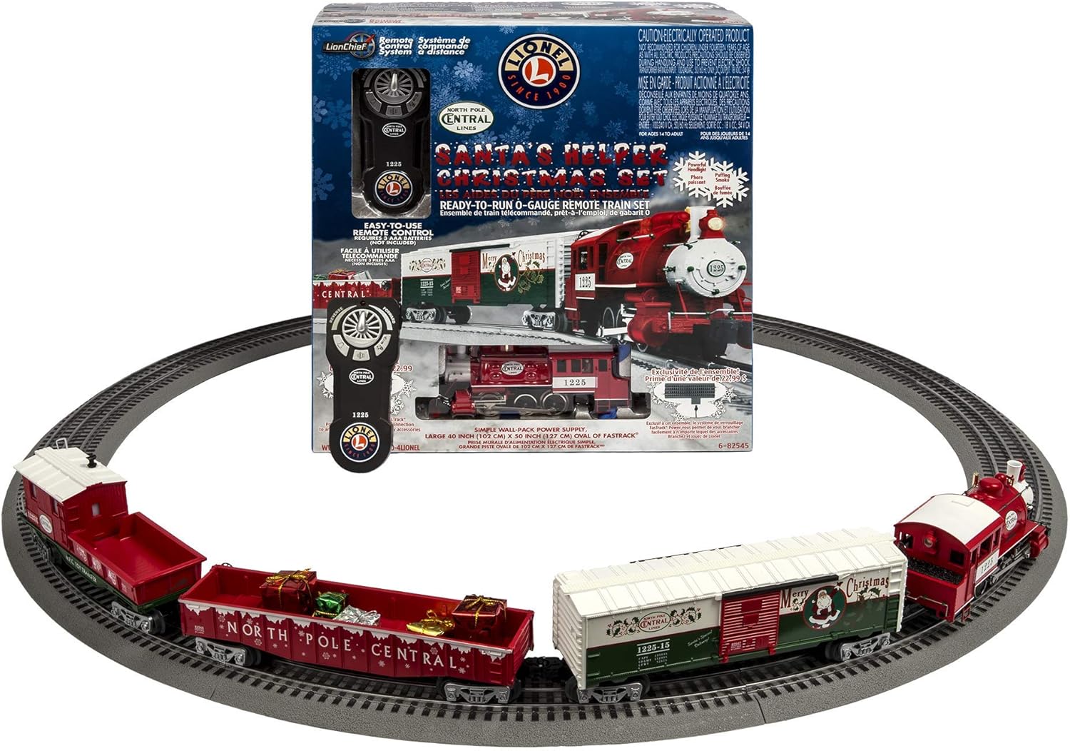 lionel holiday train set