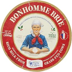 Isigny Ste Mere Cheese, Bonhomme Double Cream Brie, 350 Gram