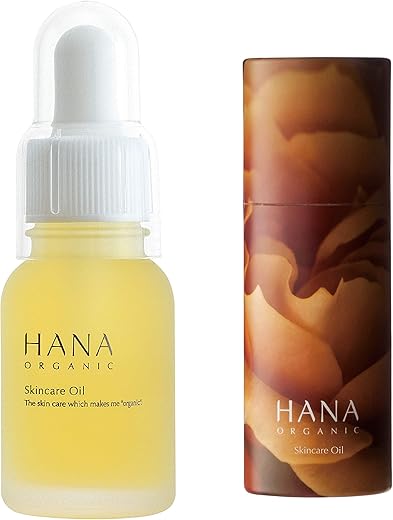 HANA ORGANIC スキンケアオイル デトックス美容オイル 潤う艶やかな肌へ 20ml