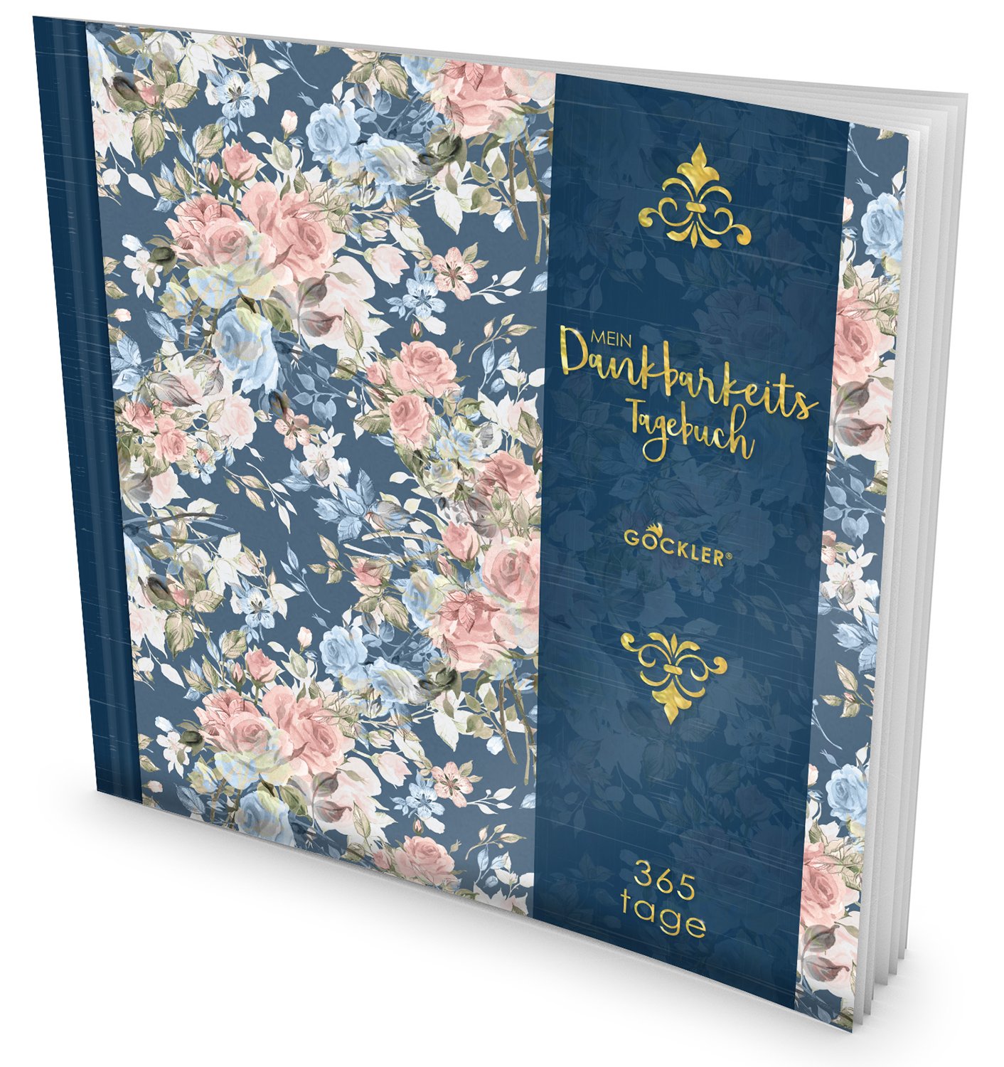 GOCKLER® Dankbarkeits-Tagebuch: 365 Tage Erfolgs-Journal für mehr Achtsamkeit, Bewusstsein & Glück im Leben +++ NEUE AUFLAGE mit glänzendem Softcover +++ DesignArt.: Wunderschön