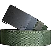 Savage Tacticians EDC Ratchet Belt for Men - Tactical 1.5" Nylon Gun Belt - Matte Black Strap for Concealed Carry