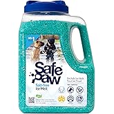 Safe Paw Pet Safe Ice Melt – Child/Plant Safe | No Salt, Chloride, Calcium or Magnesium| Safe for Concrete Driveway, Sidewalk
