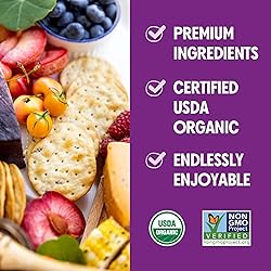 Milton's Organic Crackers, Multi-Grain - Certified
