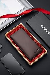 VANNANBA Full Grain Wallet for Men RFID Blocking