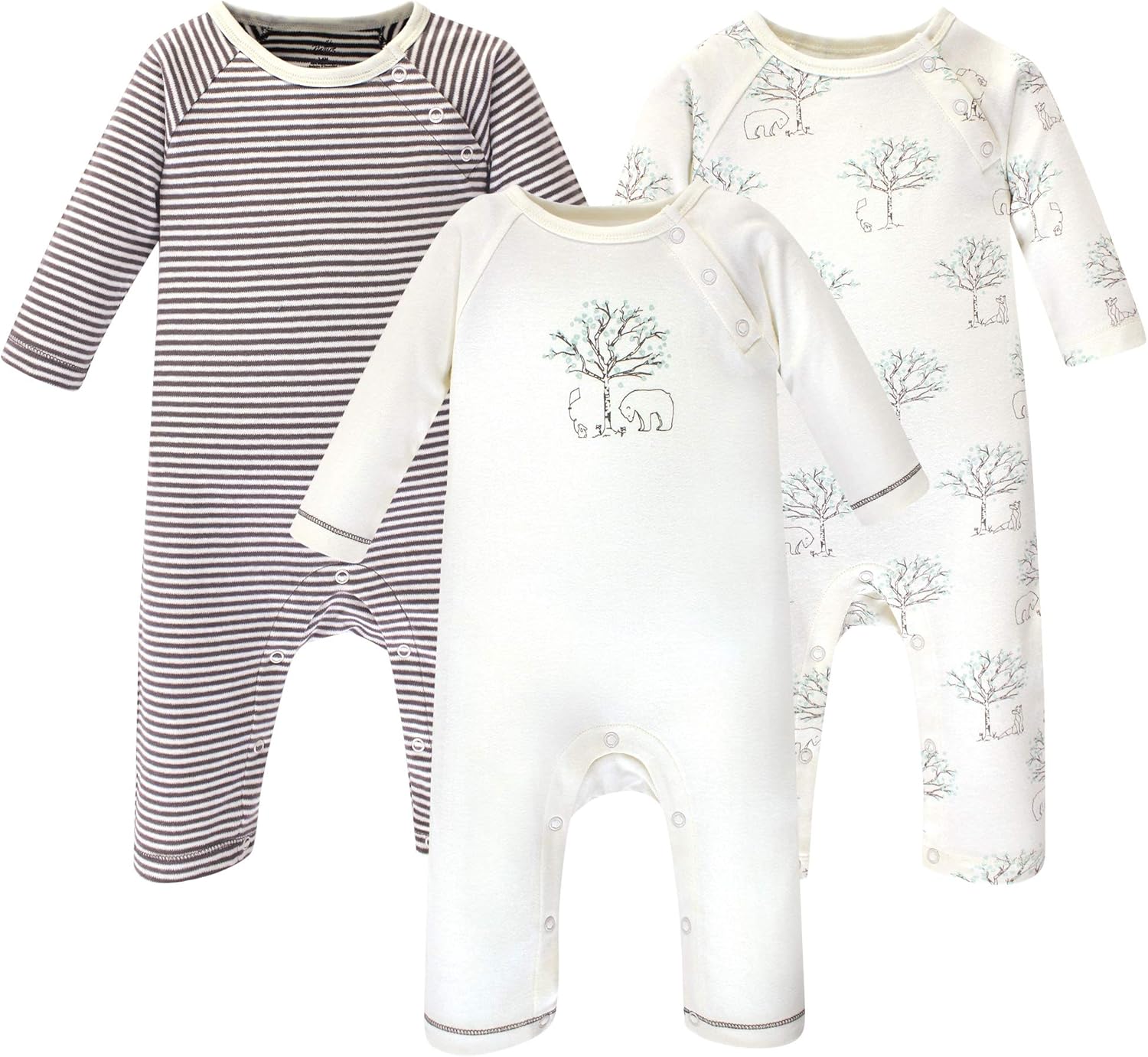 Touched by Nature Baby Organic Cotton Coveralls: Clothing