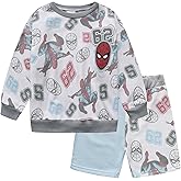 Marvel Spider-Man Boys 2 Piece Shirt and Shorts Set for Toddlers and Big Kids