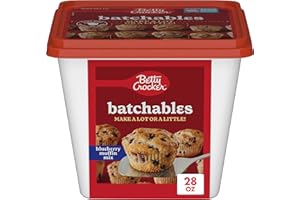 Betty Crocker Batchables Blueberry Muffin Mix, Mix and Bake 4 to 12 per batch, 28 oz.