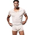Mr. Davis Comfort Fit Premium Bamboo Viscose Tailored Cut Stylish V Neck Men's Undershirt