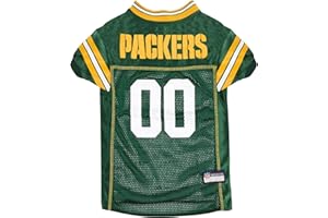 PETS FIRST NFL GREEN BAY PACKERS DOG Jersey, Small