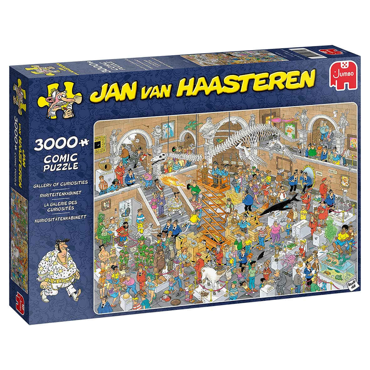 Jan van Haasteren Gallery of Curiosities 3,000 Piece Puzzle