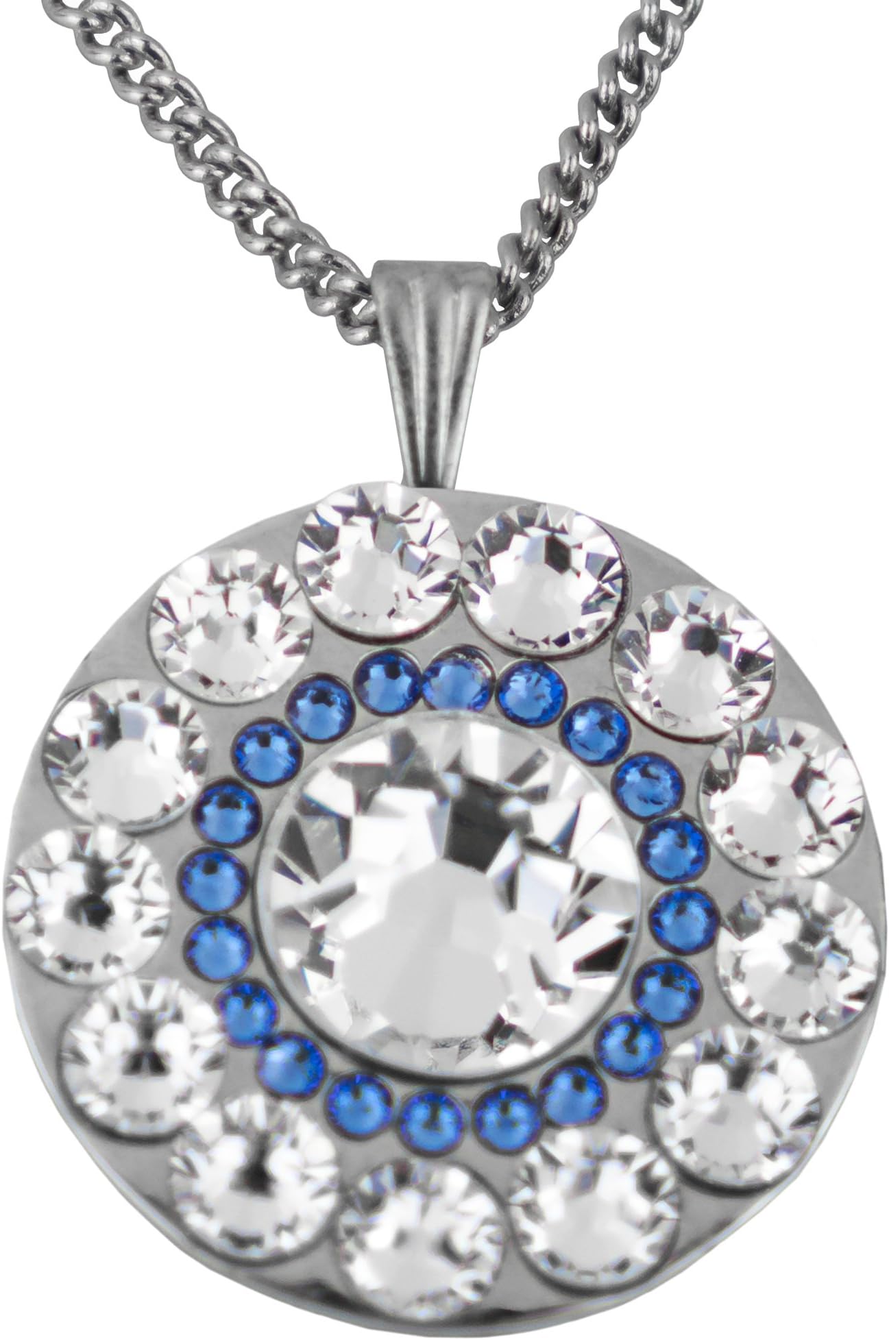 Girls Golf Bling Swarovski Crystal Ladies Golf Ball Markers with Magnetic Necklace - Premium Golf Gifts and Golf Accessories for Women
