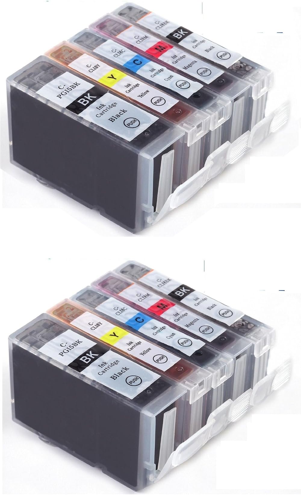 BVH Direct 10x CLI521 PGI520 Ink Cartridges Compatible Canon PIXMA iP3600 MP560