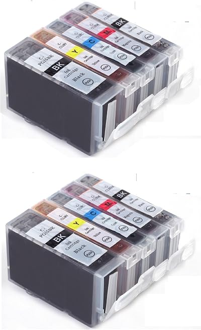 BVH Direct 10x CLI521 PGI520 Ink Cartridges Compatible Canon PIXMA iP3600 MP560