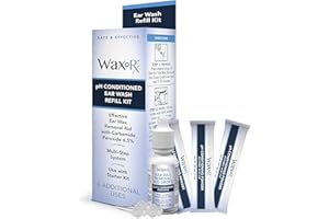 DOCTOR EASY MEDICAL PRODUCTS Doctor Easy Wax-Rx Ph Conditioned Ear Wash Refill Kit, 1.7 Ounce
