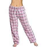 Active Club Cotton-Blend Flannel Pajama Pants for Women (Small - 2X sizes)