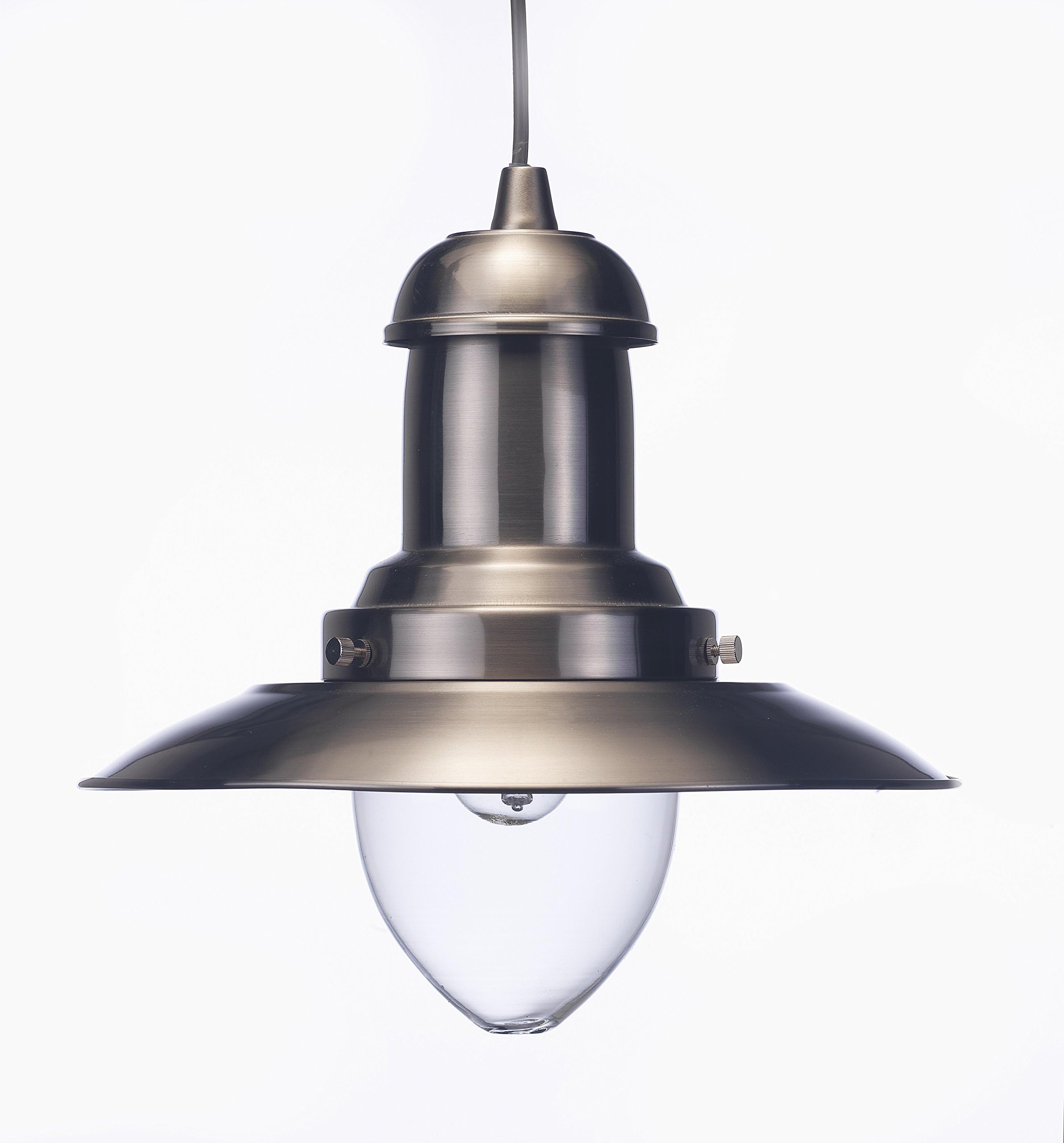 Marco Tielle Fisherman Ceiling Lantern Light in Antique Brass