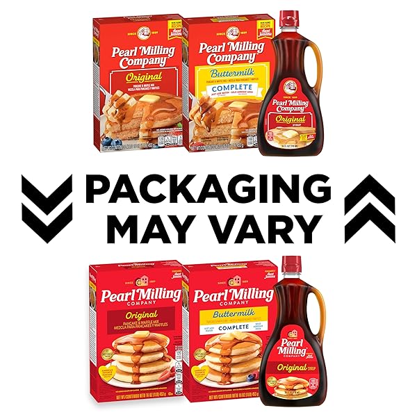 PEARL MILLING COMPANY BUTTERMILK COMPLETE PANCAKE & WAFFLE MIX, 2LB BOX, PACKAGING MAY VARY