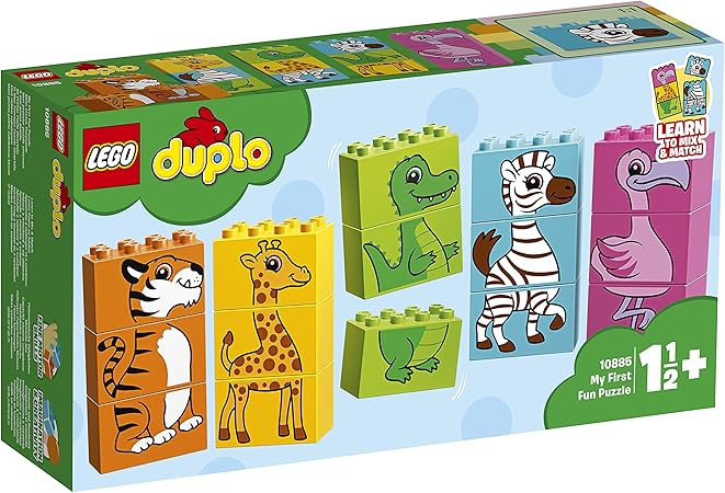 Amazon レゴ Lego デュプロ はじめてのデュプロ どうぶつパズル 105 知育玩具 ブロック おもちゃ 女の子 男の子 ブロック おもちゃ