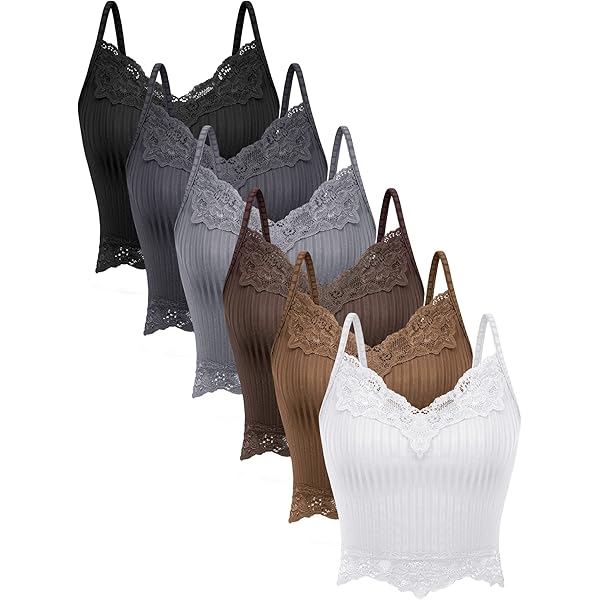 Bencailor 4 Pcs Lace Y2k Tank Tops Fairy Grunge Clothes Crop