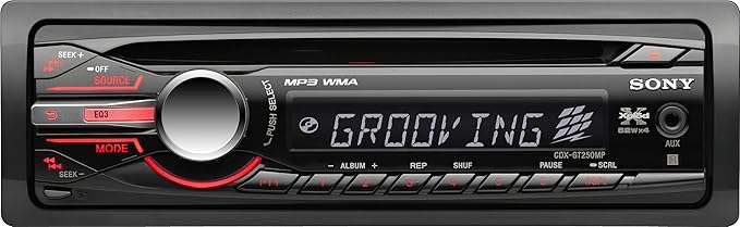 Amazon Com Sony Cdxgt250mp Mp3 Wma Cd Receiver Discontinued