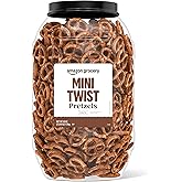 Amazon Grocery, Mini Twist Pretzels, 40 Oz