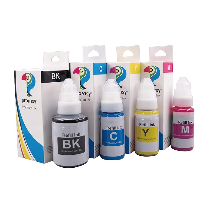 proffisy Ink Refill for Canon PIXMA G3000, G3010, G3012, G3100
