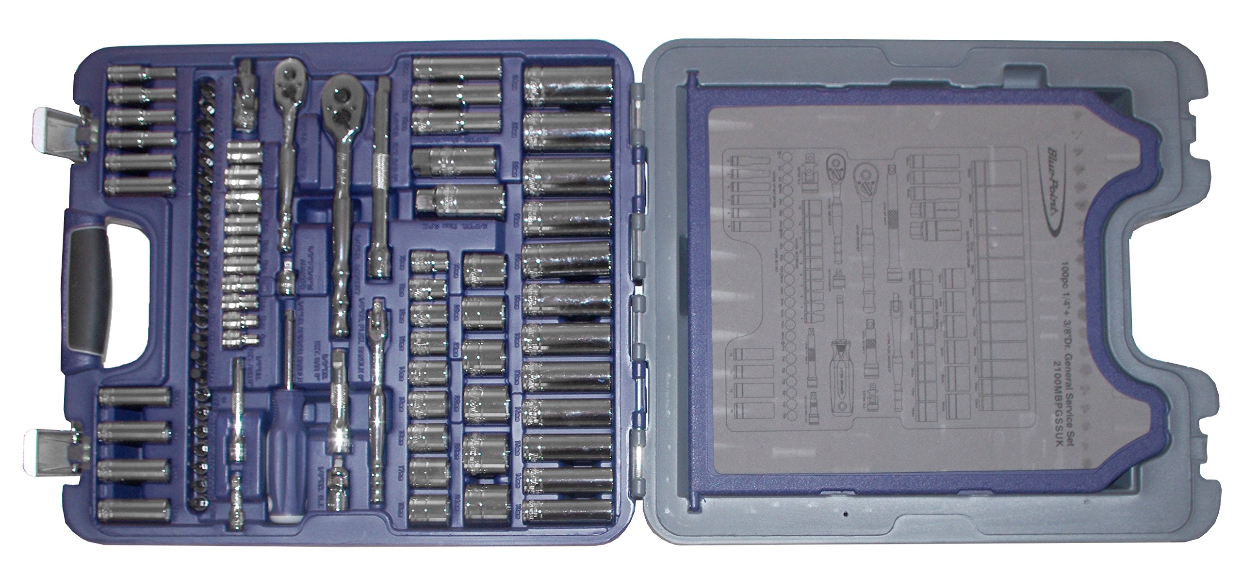 Blue Point by SnapOn 100pc General Service Socket and Spanner Set