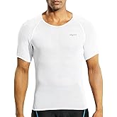Nepest Mens Vests/Short Sleeve Biking Base Layer Mesh Sleeveless Cycling Baselayer Bicycle Ultralight Undershirts