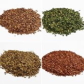 FOIMAS Realistic Miniature Leaves Simulation Leaves for DIY Model Railway Fairy Garden Diorama Scenery Landscape Layout,Pack of 4