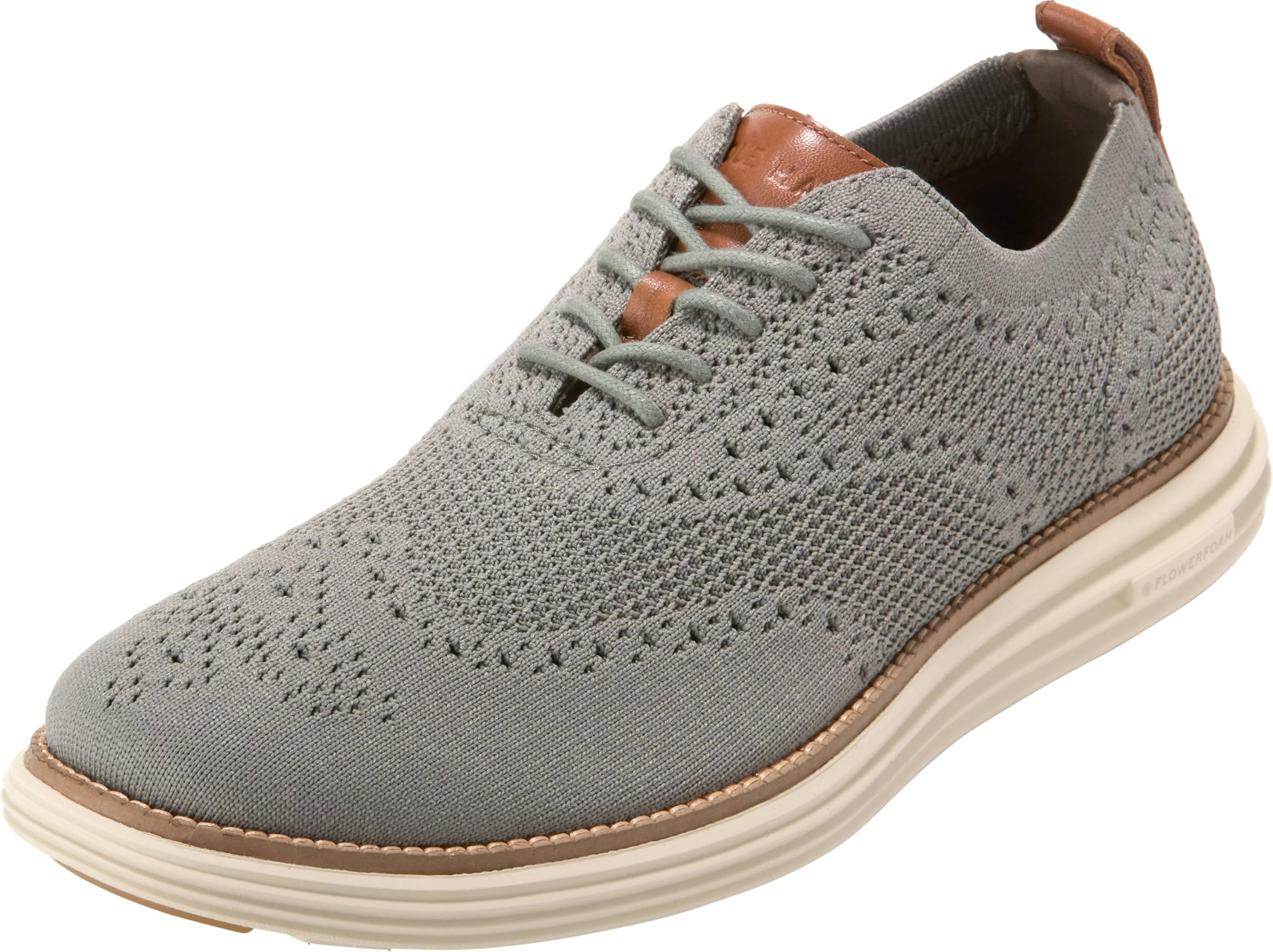 Cole Haan Men’s Shoes – OriginalGrand Remastered Stitchlite Oxford, Dusty Olive/Castlerock, 7.5-W US