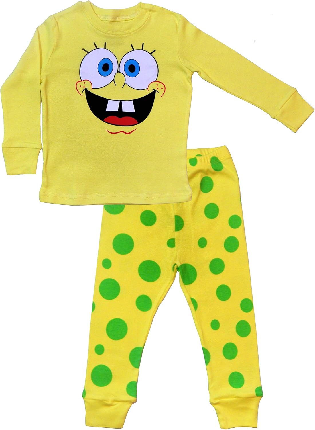 TinaLuLing Boys Spongebob Pajamas 100 Cotton Clothing