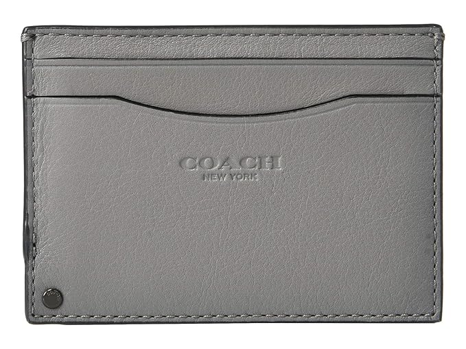 coach swivel card case