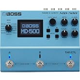 BOSS Modulation Guitar Pedal (MD-500), Standard, Blue
