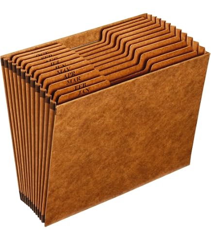 Amazon.com : 1InTheOffice Expanding File Folder A-Z, Alphabetical