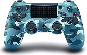 Dualshock 4 Wireless PS4 Controller: Blue Camo for Sony Playstation 4 