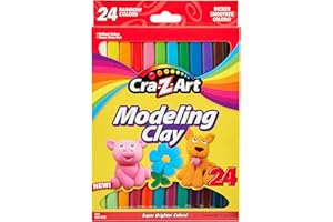Cra-Z-Art Modeling Clay, 17.5 oz, 24 Count (10901)