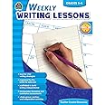 Amazon Weekly Writing Lessons Grades 3 4 Grades 3 4