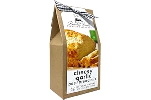 Rabbit Creek Beer Bread Mix Cheesy Garlic Beer Bread Mix for Baking Premium Bread Baking Mix