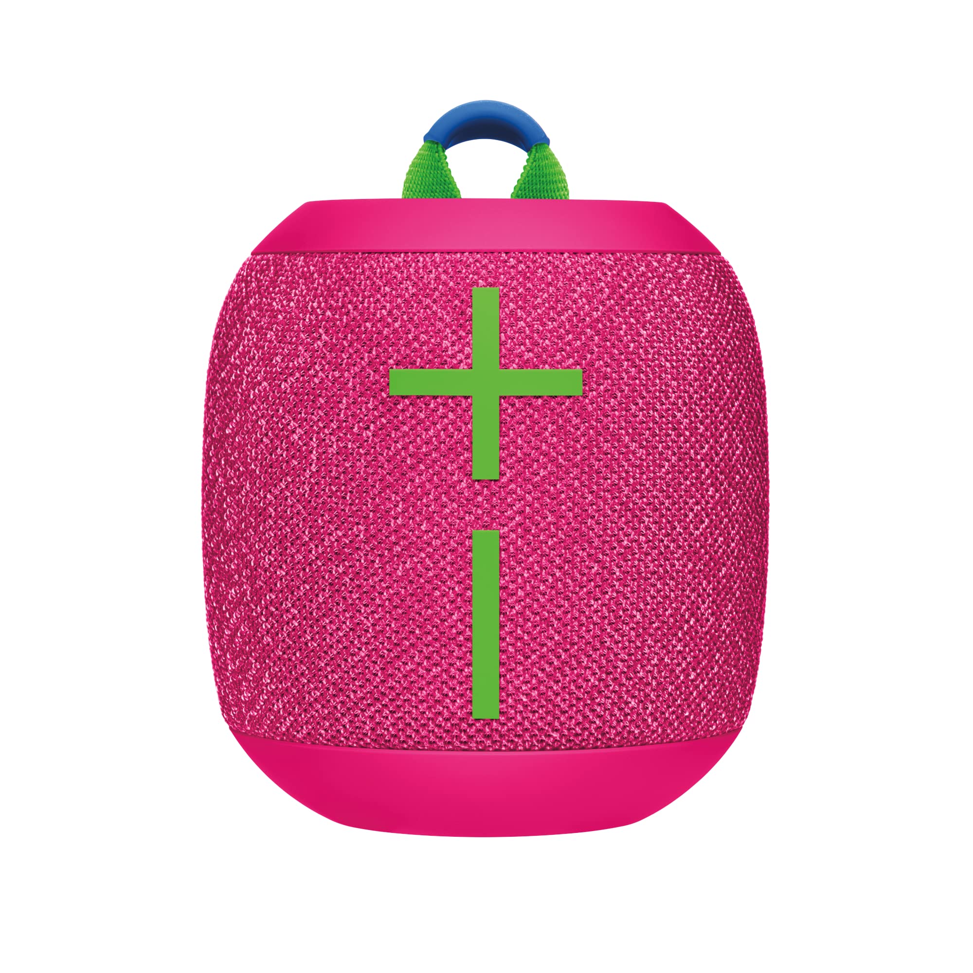 ULTIMATE EARS WONDERBOOM 3, Small Portable Wireless Bluetooth Speaker, Big Bass 360-Degree Sound for Outdoors, Waterproof, Dustproof IP67, Floatable, 40 m Range - Pink