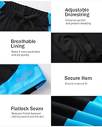 Roadbox Boys' Competitive Swim Jammers, Quick-Dry