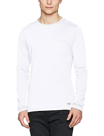 t shirt blanc homme long