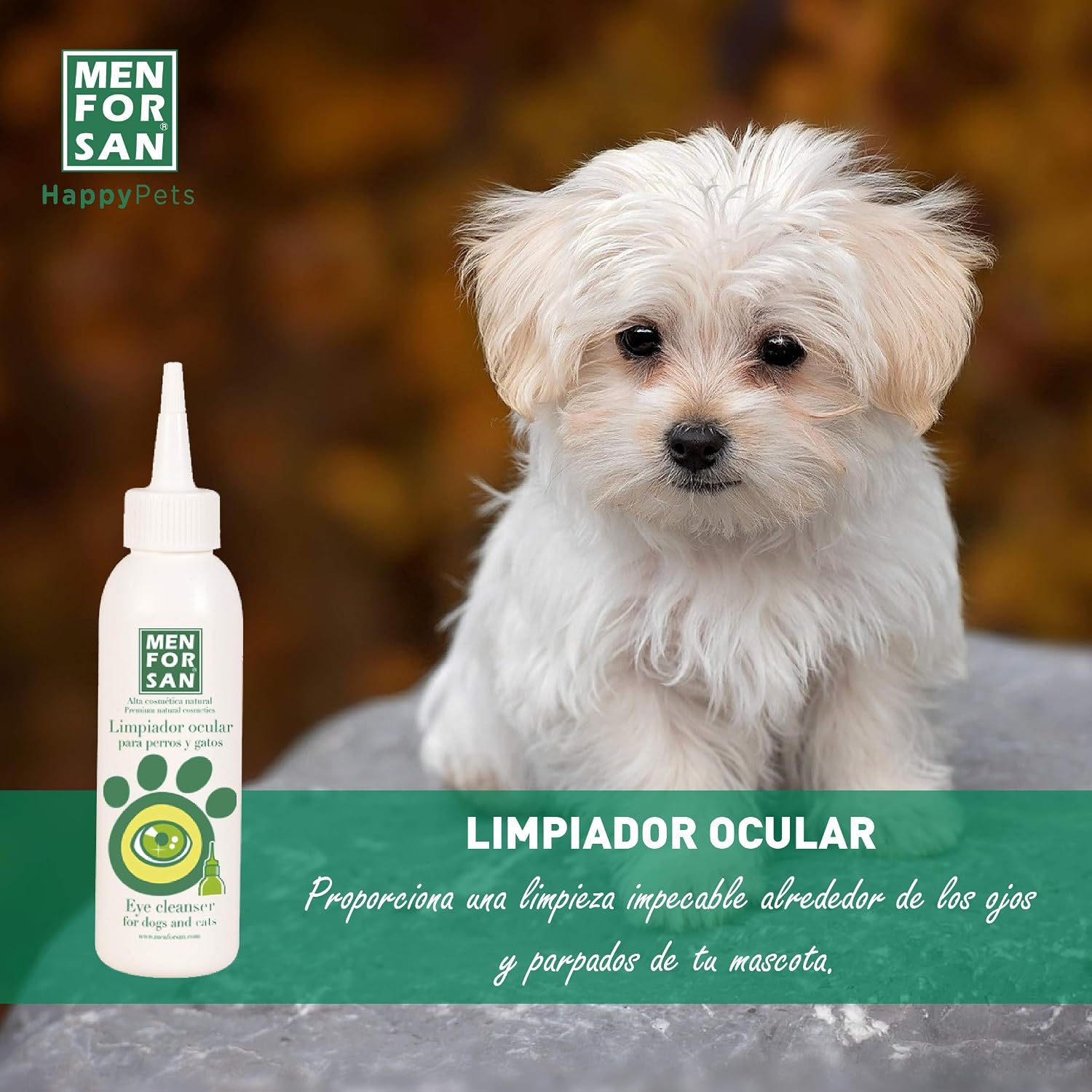 Menforsan - Eye Cleanser for dogs and cats, Gold - Image 5