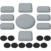 Universal Airsoft Helmet Pad for Football, Motorcycle &amp; Cosplay Helmet | Helmet Foam Padding Insert Kit for ACH/ Fast/ Mich/ USMC/ PASGT/ EX Accessories, Reusable Thick Helmet Padding