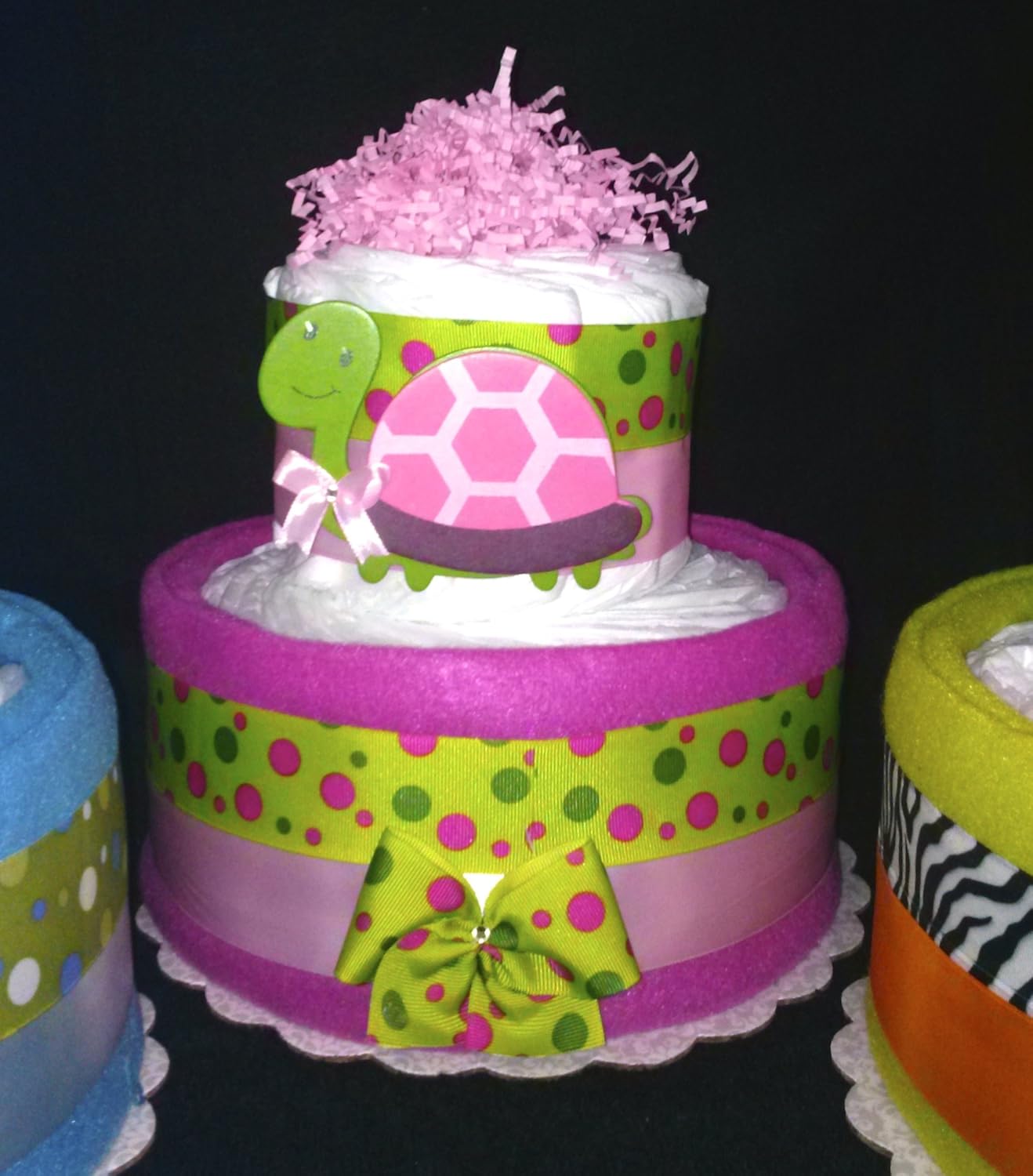 turtle diaper cake
