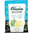Ricola Dual Action Glacier Mint Cough Drops, 19 Count