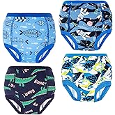 MOEMOE BABY Training Underwear Absorbent Cotton Potty Training Pants for Boys and Girls 2–9 Years