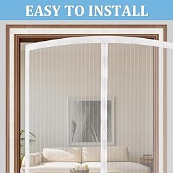 Magnetic Screen Door - Self Sealing, Heavy