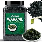 227g Pre-Cut Dried Wakame Seaweed for Miso Soup &amp; Seaweed Salad | Pre-Cut Dried Wakame Seaweed for Miso Soup, Seaweed Salad and Meal Prep, Ready to Use for Quick, Convenient Everyday Cooking